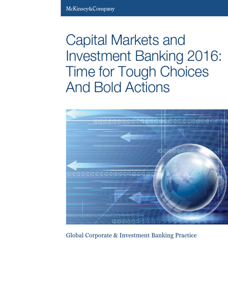 McKinsey_Capital Markets and Investment Banking_2016d | PDF ...