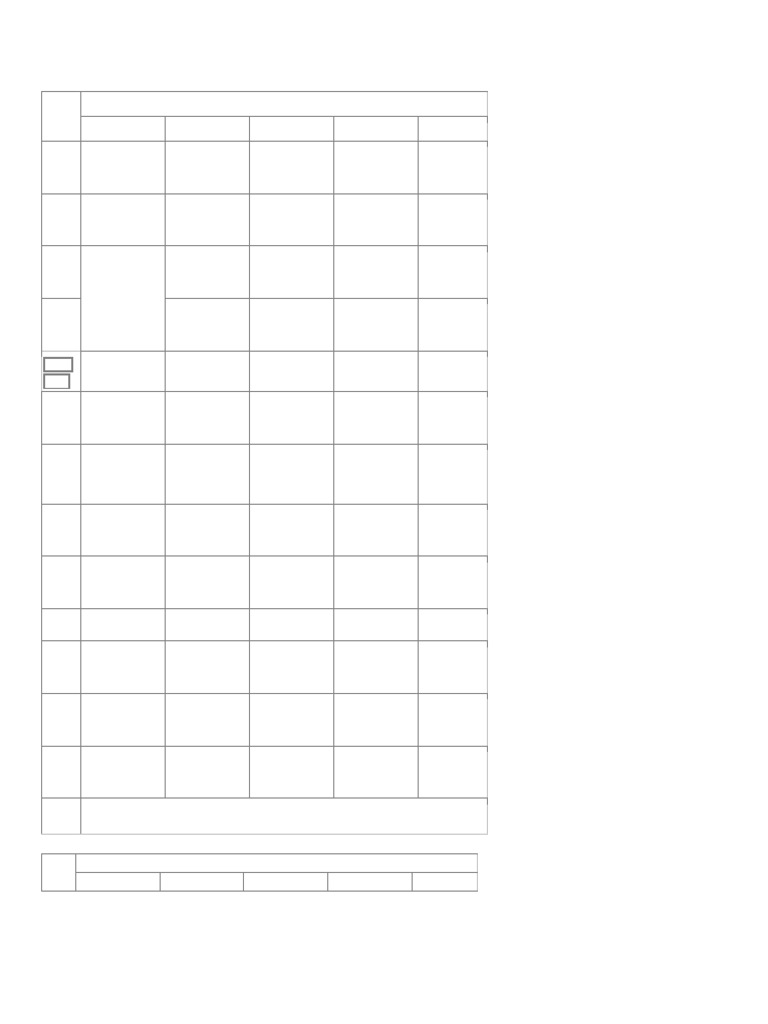 Aspire Classes Timetable