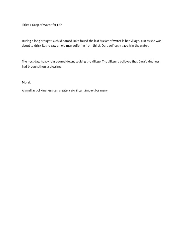 Title - A Drop O-WPS Office | PDF