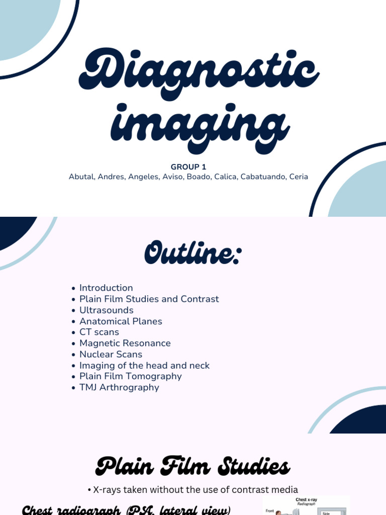 Comprehensive Guide to Diagnostic Imaging | PDF | Medical Ultrasound ...