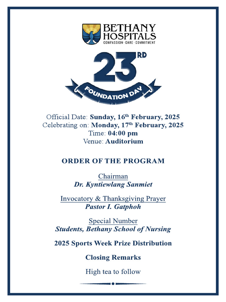 17th Feb Programme | PDF