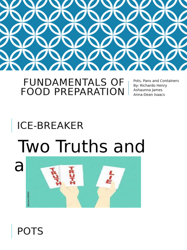 Food Preparation Essentials Guide | PDF | Cookware And Bakeware | Cast ...