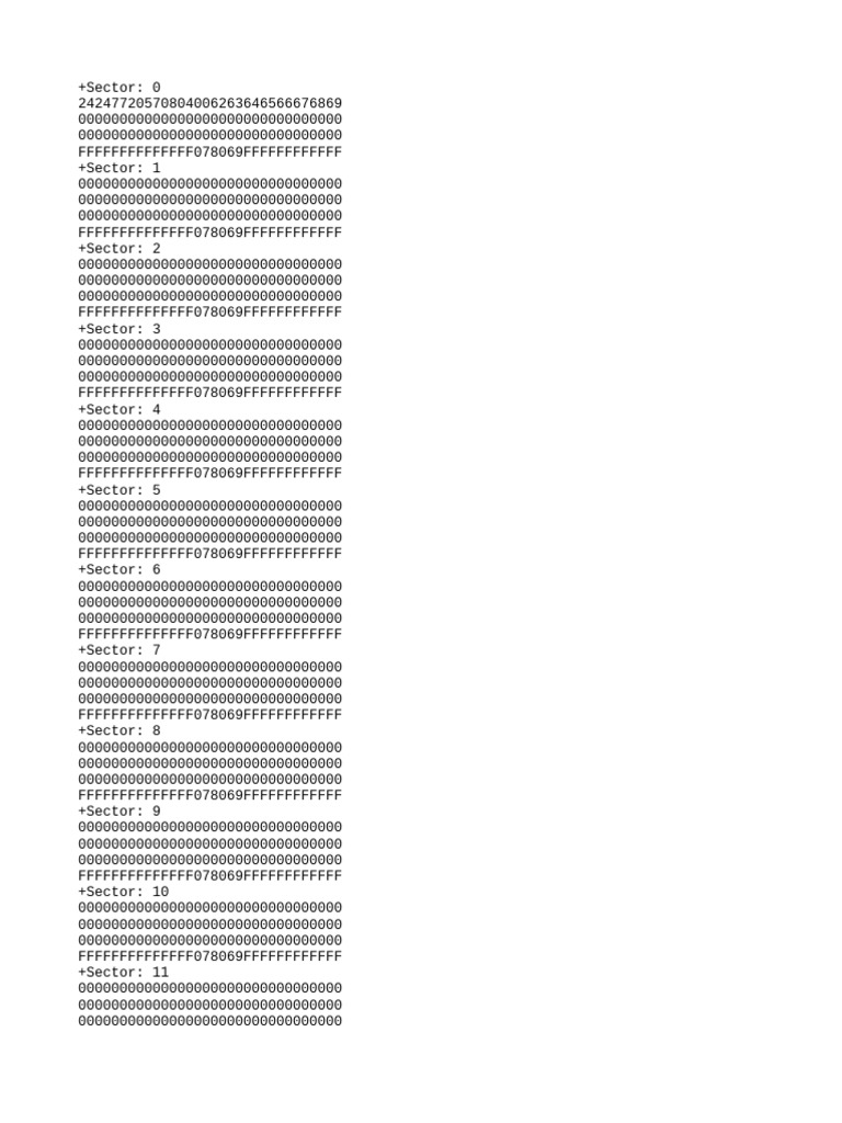 Default keys pdf