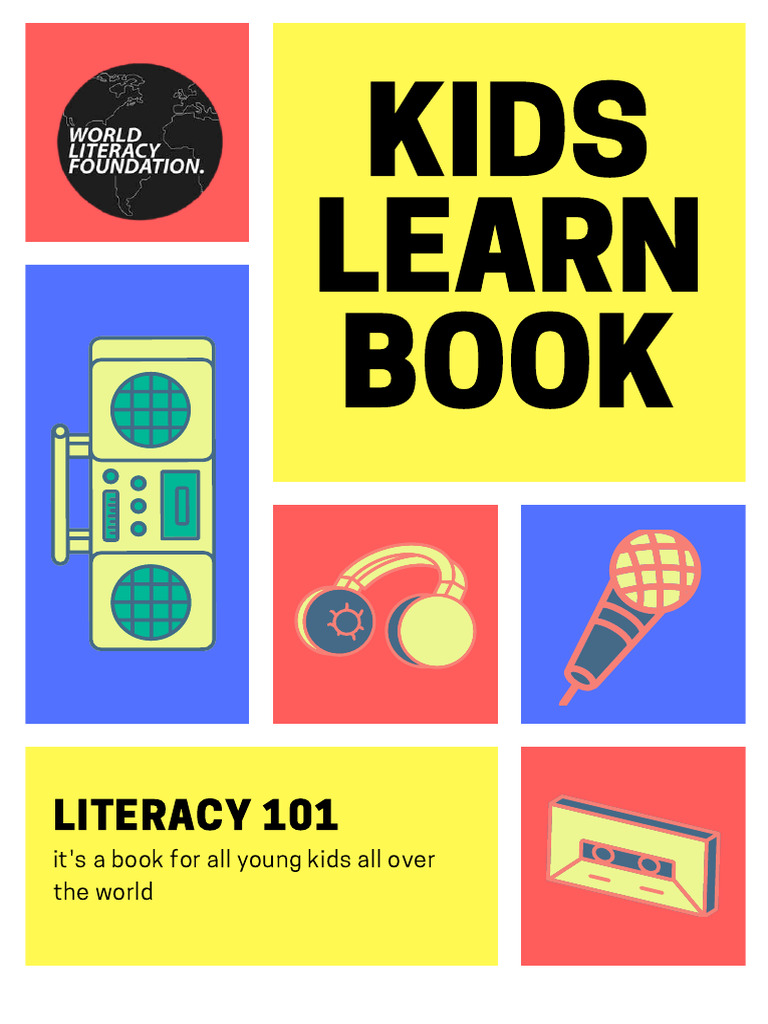 Kids Literacy 101: A Coloring Book | PDF