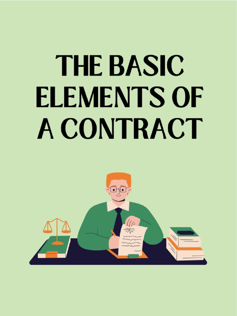 LWBLA1-B33 Week 2 Law of Contract Booklet | PDF