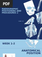 Body Positioning Definitions | PDF | Anatomical Terms Of Location