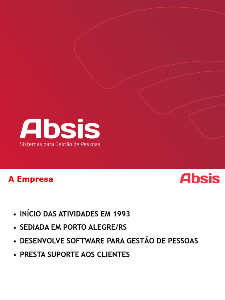 Soluções de Gestão de Pessoas Absis | PDF | Gestão de recursos humanos ...