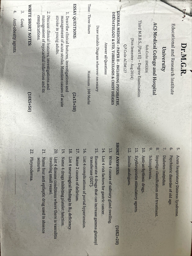 GM Paper 2 PYQ | PDF