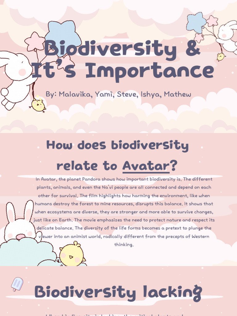 Importance of Biodiversity Explained | PDF | Biodiversity | Climate Change