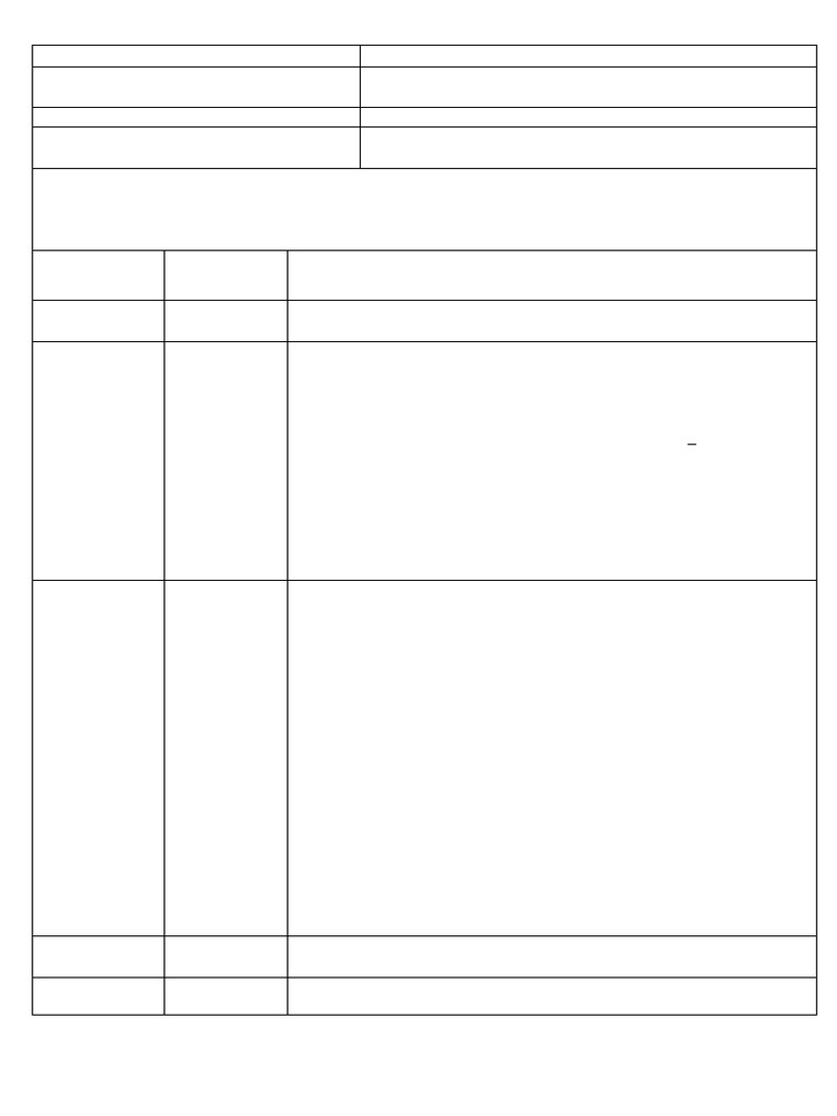 Lesson Plan Grammar Pdf Perfect Grammar Language Families