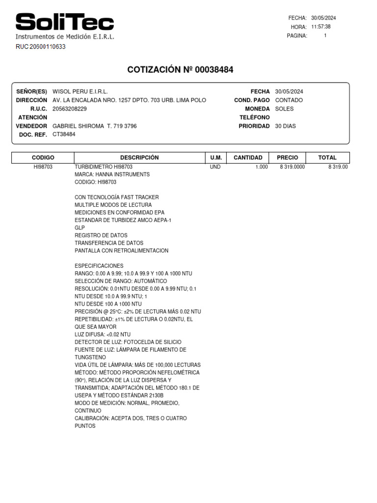 SOLITEC | PDF