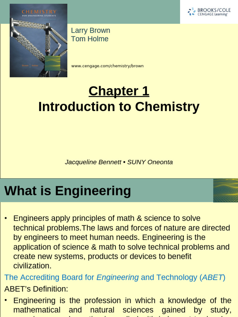 Introduction to Chemistry and Engineering | PDF | Significant Figures ...