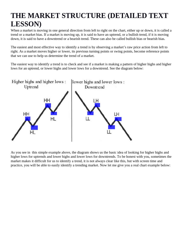 The Market Structure | PDF | Market Trend | Market (Economics)