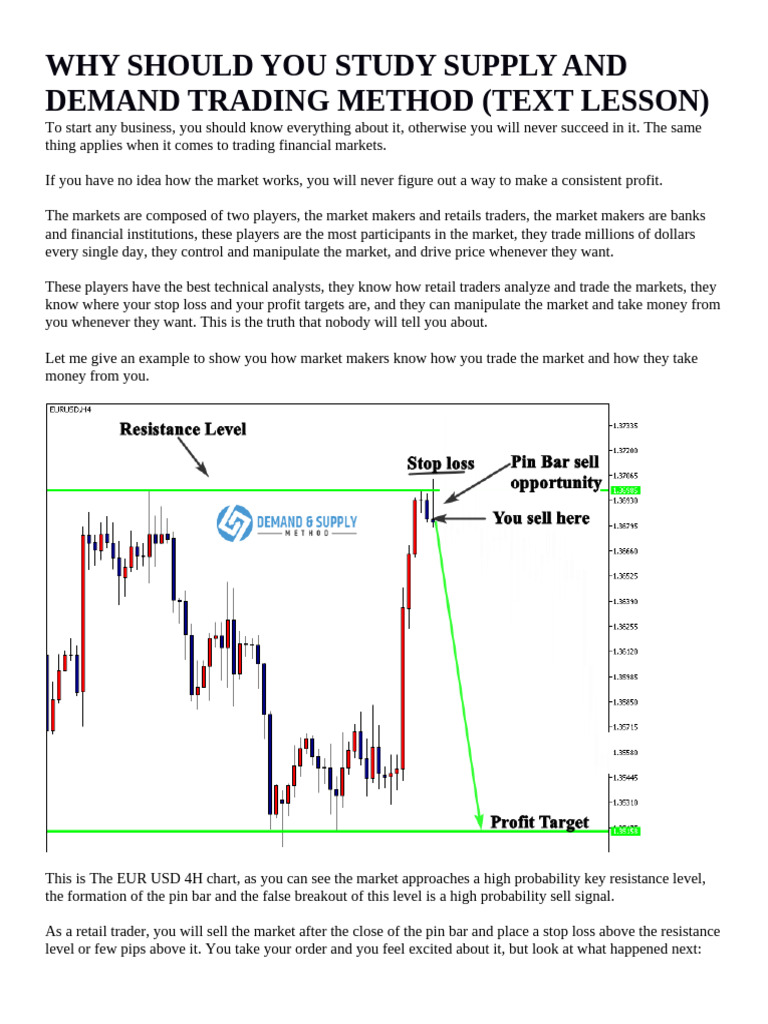 Master Supply and Demand Trading | PDF | Economics | Microeconomics