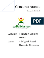 3. Articulo Wikipedia: Beatriz Schulze Arana - Miguel Angel Guzmán Gonzales