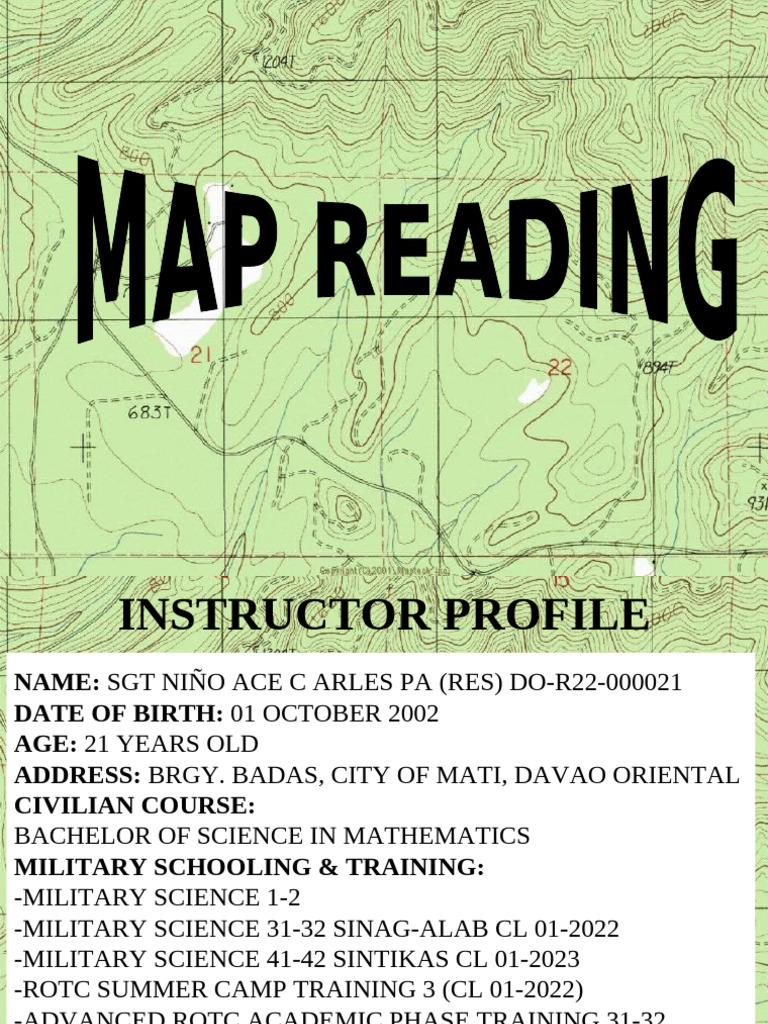 Military Map Reading Guide | PDF | Compass | Navigation