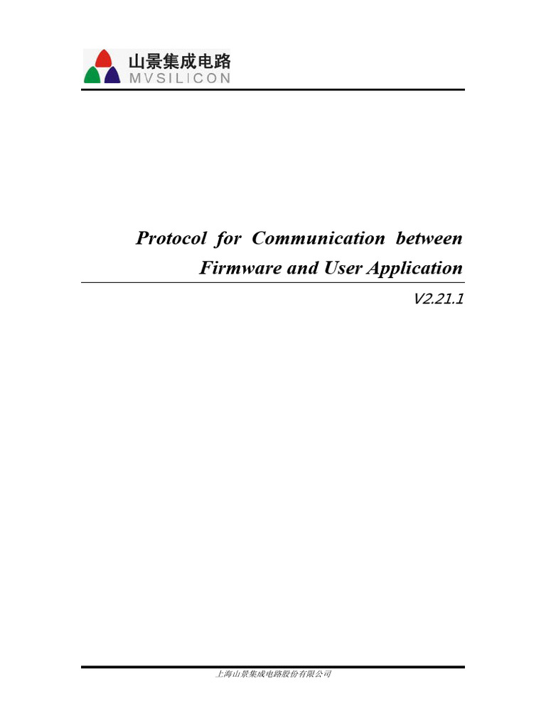 Firmware-User App Communication Guide | PDF | Byte | Usb