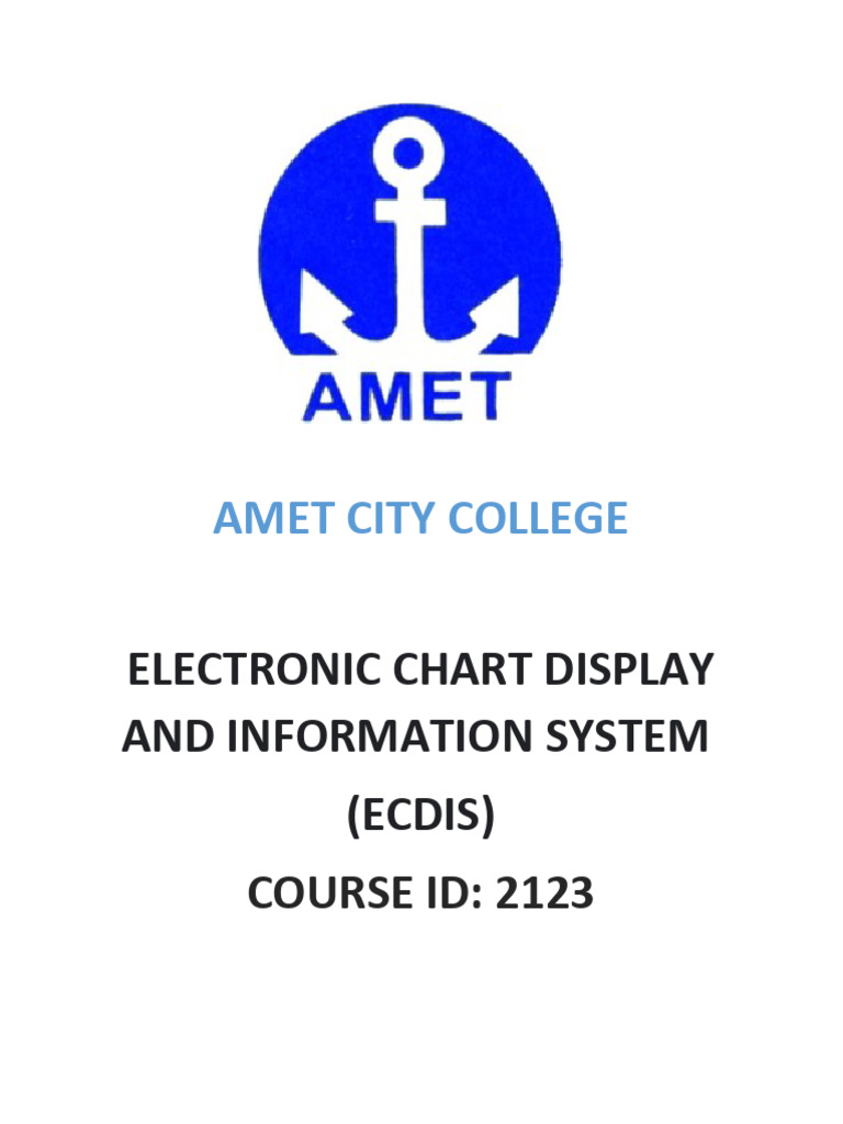 ECDIS Course Notes Amet | PDF | Navigation