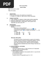Grade 3 Multiplication Lesson Plan | PDF | Multiplication | Teaching ...