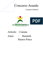 Articulo Wikipedia: Camata - Jhanneth Ramos Ponce