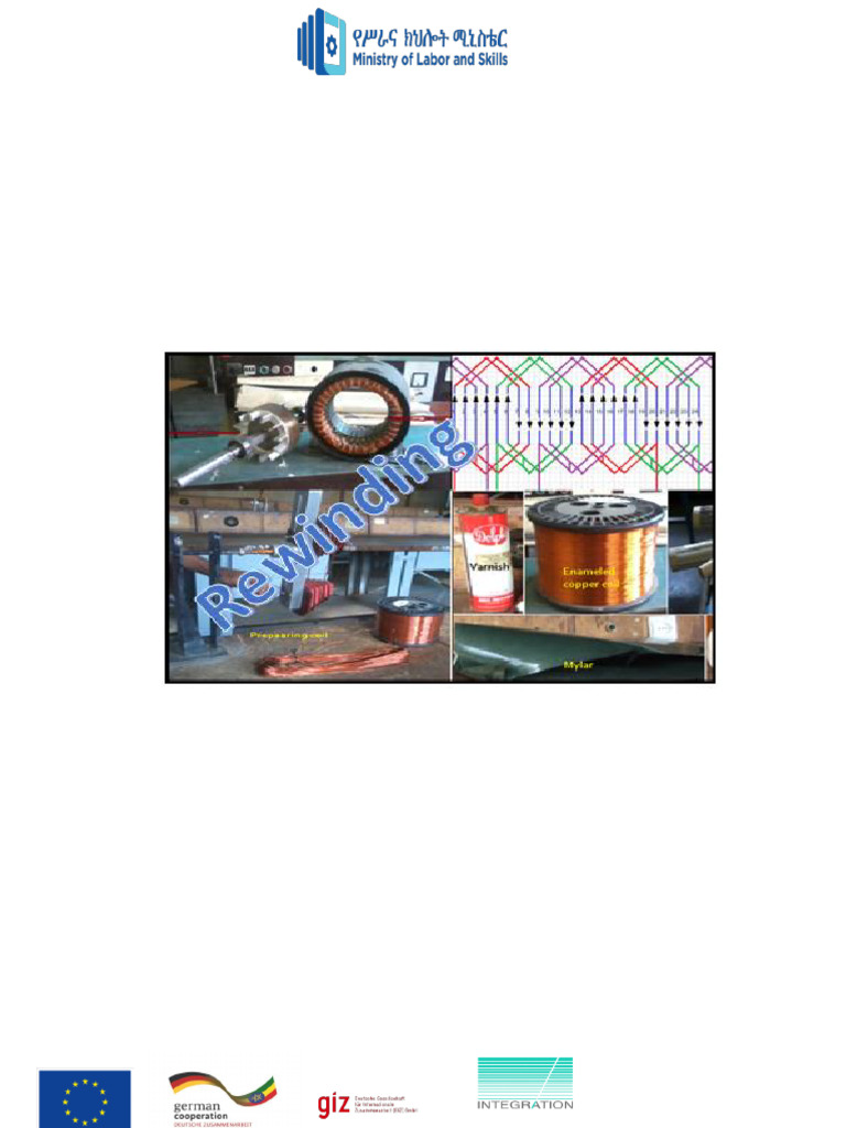 M04 - Maintain and Rewinding | PDF | Electric Motor | Electrical Equipment