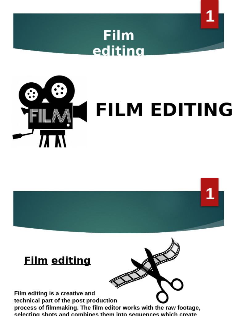 Understanding Film Editing Techniques | PDF | Filmmaking | Video