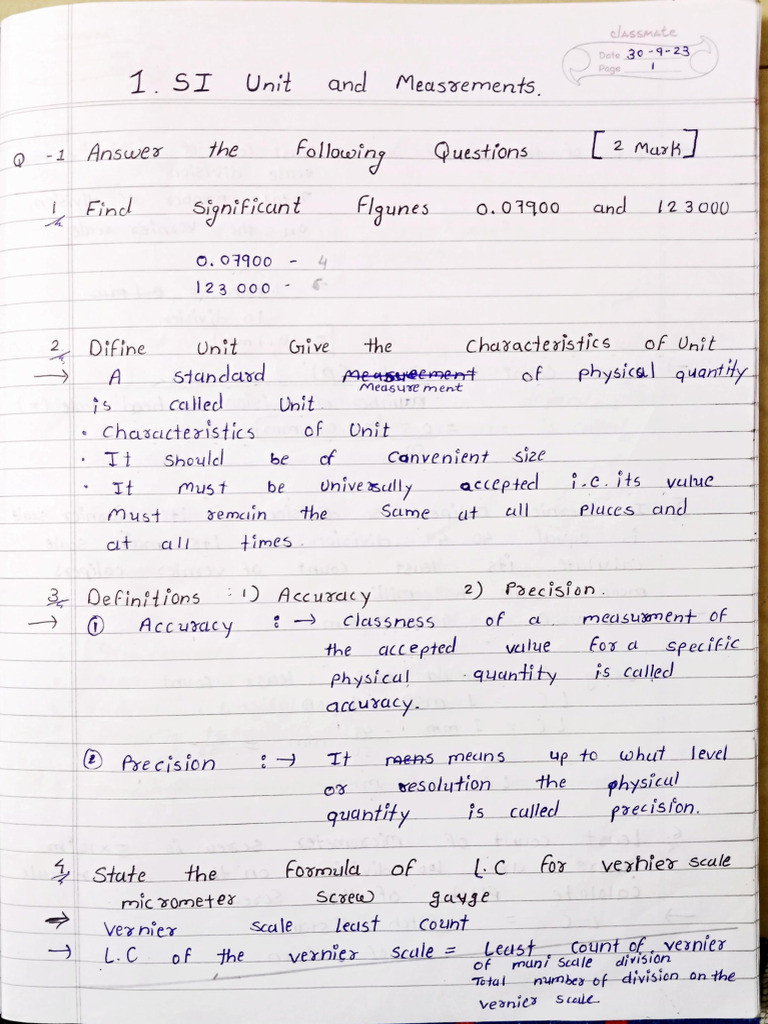 Physics CH 1 - Merged | PDF