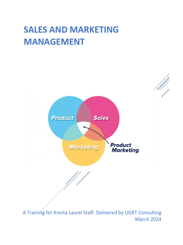 Sales and Marketing Training for Staff | PDF | Marketing | Sales