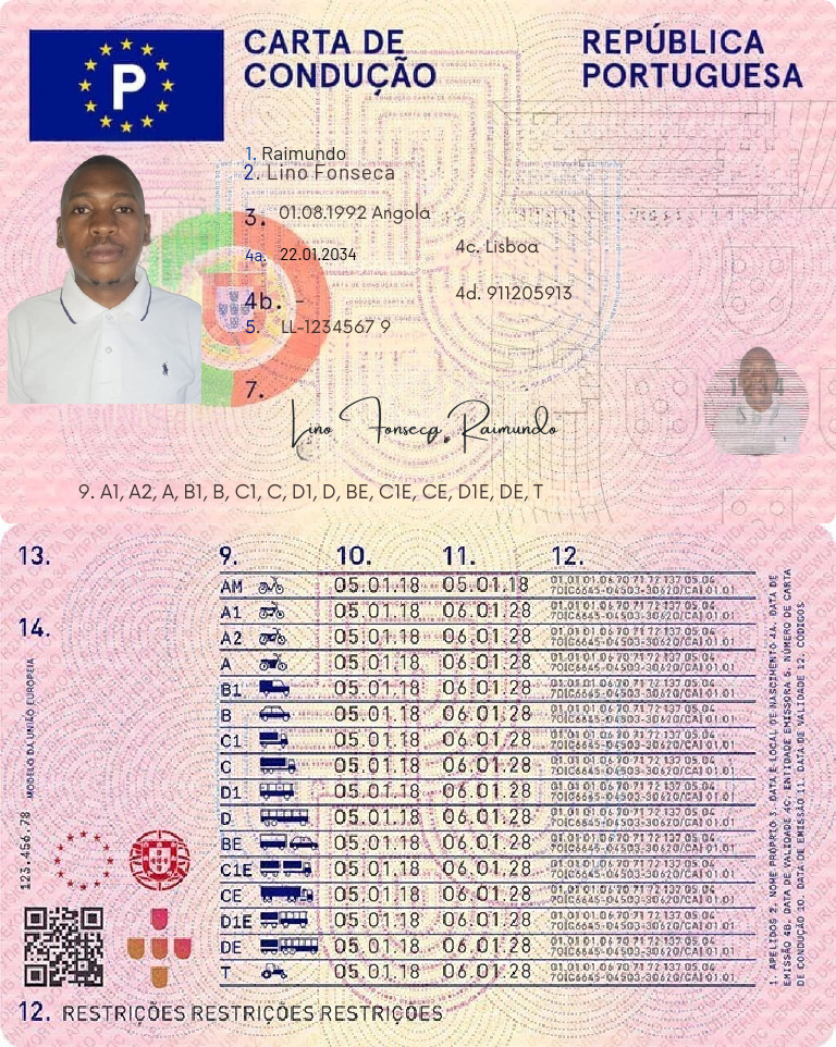 Carta Condução Lino Fonseca Pdf