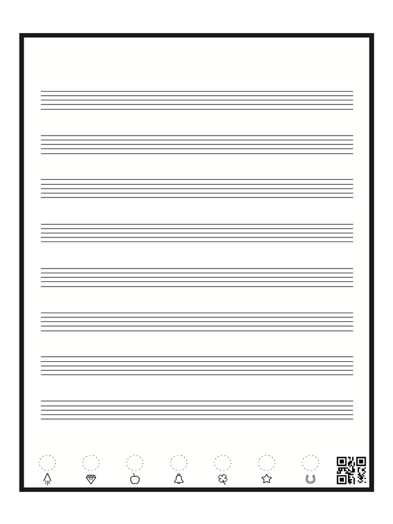 Rocketbook A4 Music | PDF