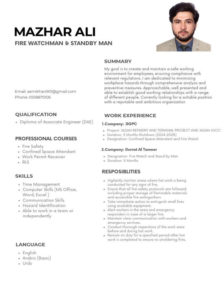 Fire Safety and Confined Space Expertise | PDF | Fire Safety | Labor ...