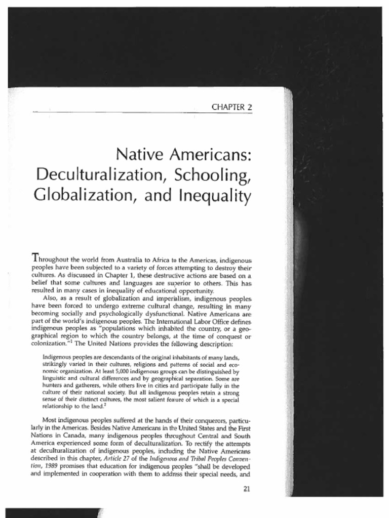 Spring 2013 Deculturalization | PDF