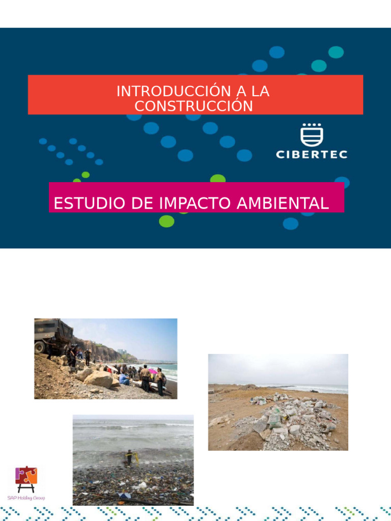 Estudio de Impacto Ambiental en Construcción | PDF | Evaluación de ...