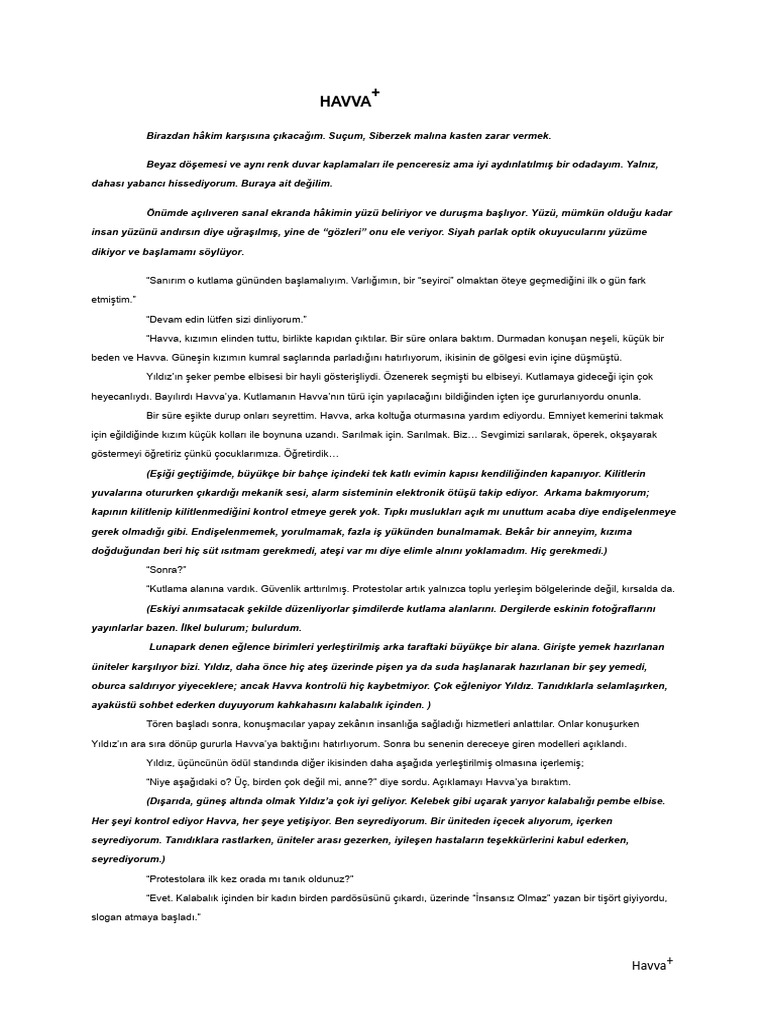 2023 Basak Altug Havva | PDF