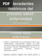TEMA 10 Y 11:antecedentes Históricos Del Proceso Salud-Enfermedad