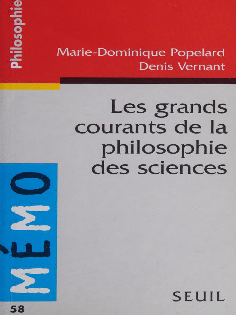Courants de la philosophie des sciences | PDF | Science | Épistémologie