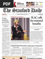 The Stanford Daily T: SLAC Calls For Restored Benefits