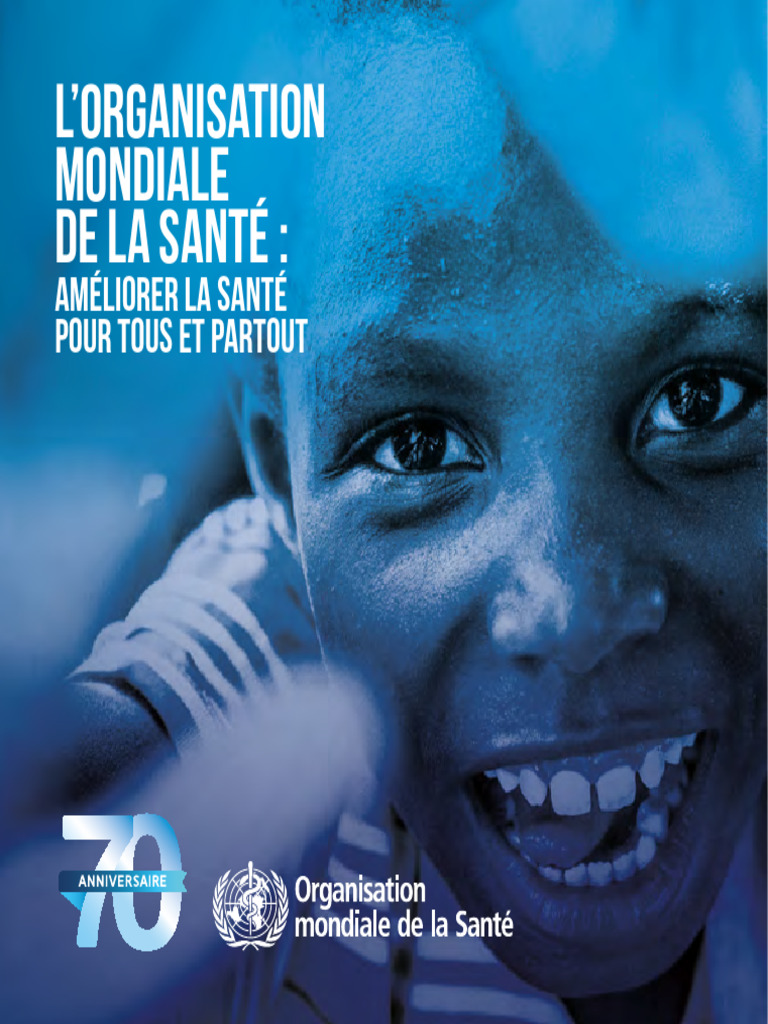 Santé pour tous : mission de l'OMS | PDF | Organisation mondiale de la ...