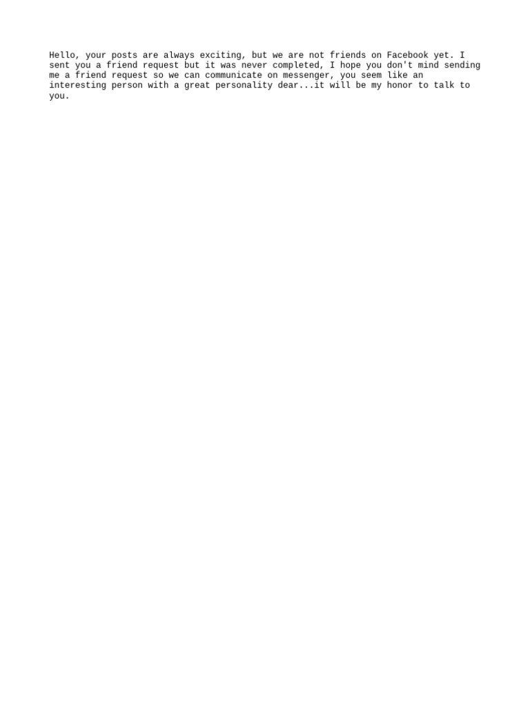 Friend Request for Communication | PDF