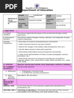 Annotated Grade 1 Math Lesson Plan | PDF | Learning | Coins