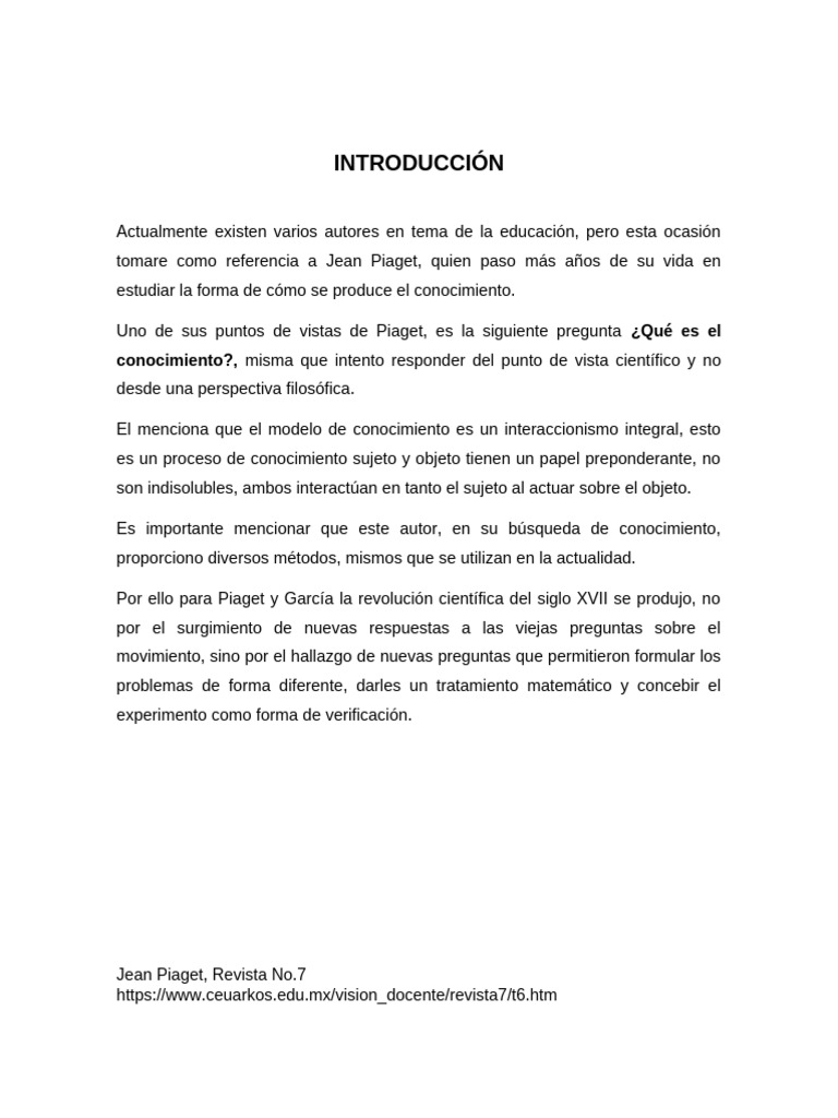 El Conocimiento y La Ciencia | PDF