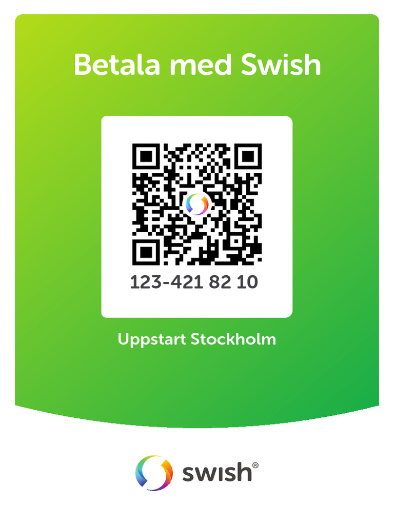 Swish QR Large | PDF