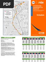 Sounder Train Schedule Overview | PDF | Land Transport | Washington (State)