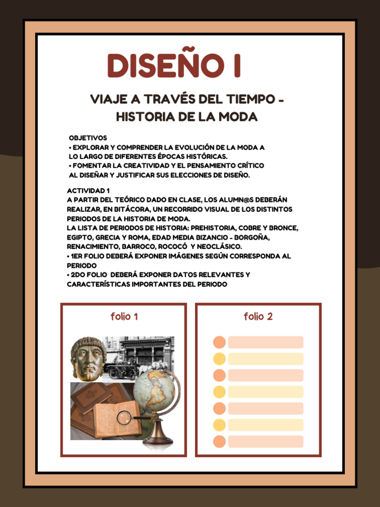 Viaje A Través Del Tiempo - Historia de La Moda | PDF