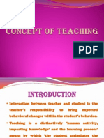 Concept of Teaching