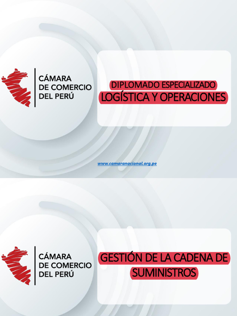 Diplomado en Logística y Operaciones | PDF | Cadena de suministro ...