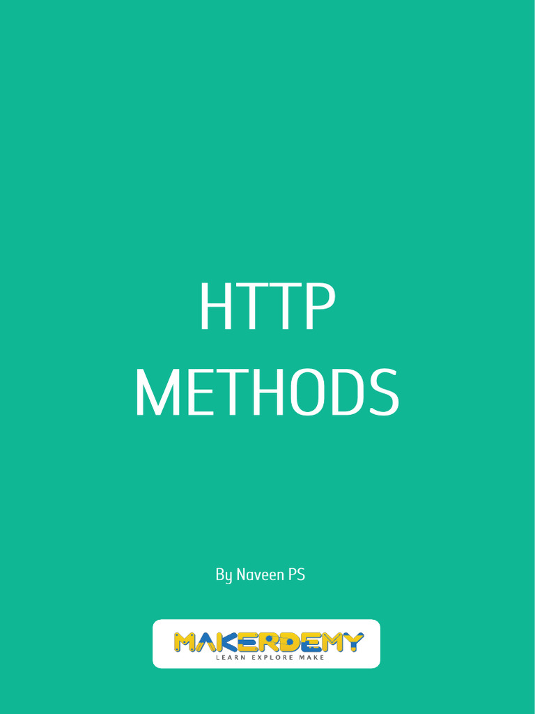 HTTP Methods by MAKERDEMY | PDF | Cyberspace | Computer Science