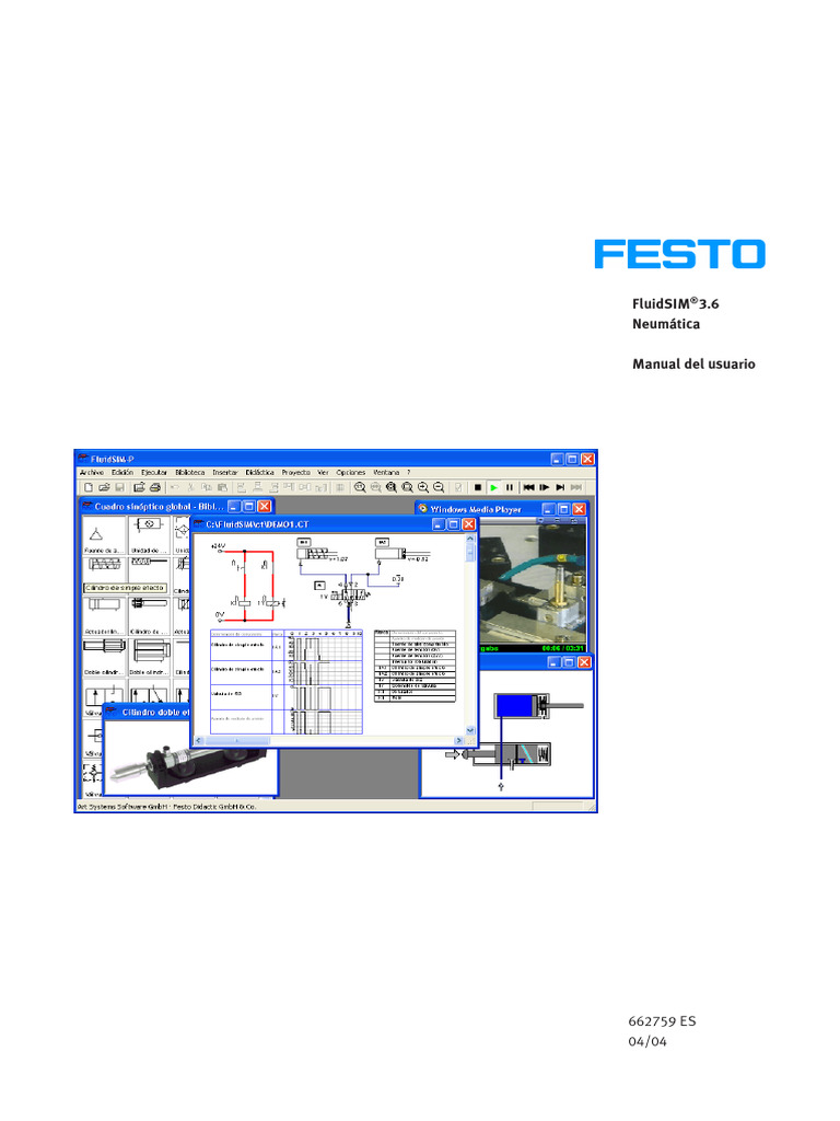Manual Fluidsim | PDF | Point and Click | Ventana (informática)
