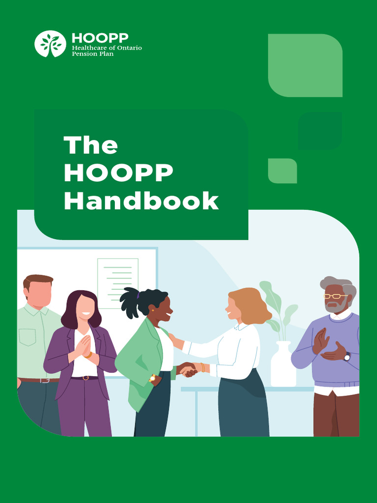 HOOPP Member Handbook Overview | PDF | Cost Of Living | Pension