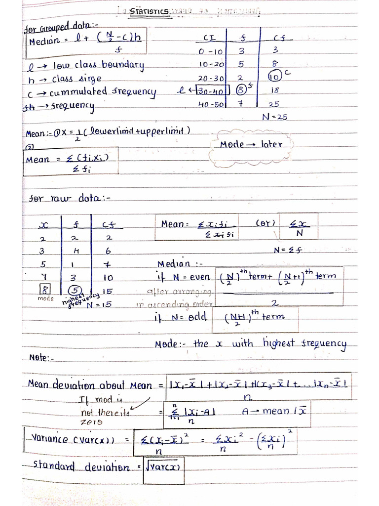 Statistics | PDF